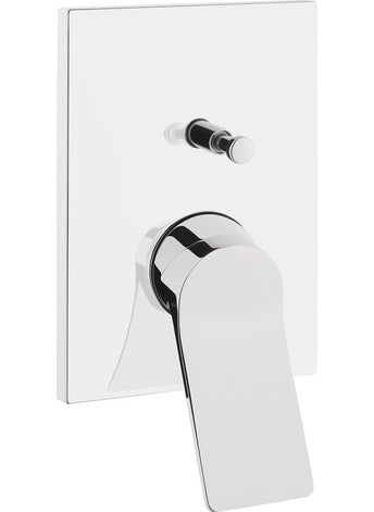 Vitra Memoria A42284 Concealed Bathroom Mixer, Surface Mounted, Chrome 