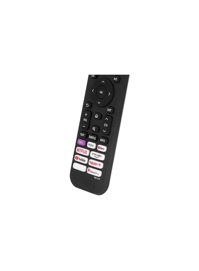 The Bros Universal Replacement Remote Control Compatible With Hisense Smart Tv Vidaa 4k Hdtv Fhd Qled Lcd Led With 6 Hotkeys For All Your Favrate Apps, New Upgraded Infrared - Image 5