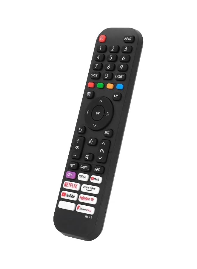 The Bros Universal Replacement Remote Control Compatible With Hisense Smart Tv Vidaa 4k Hdtv Fhd Qled Lcd Led With 6 Hotkeys For All Your Favrate Apps, New Upgraded Infrared - Image 1