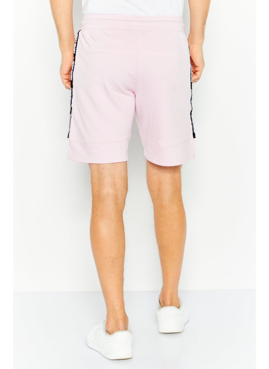 DKNY Sport Men Sportswear Fit Training Shorts, Pink  - Image 4