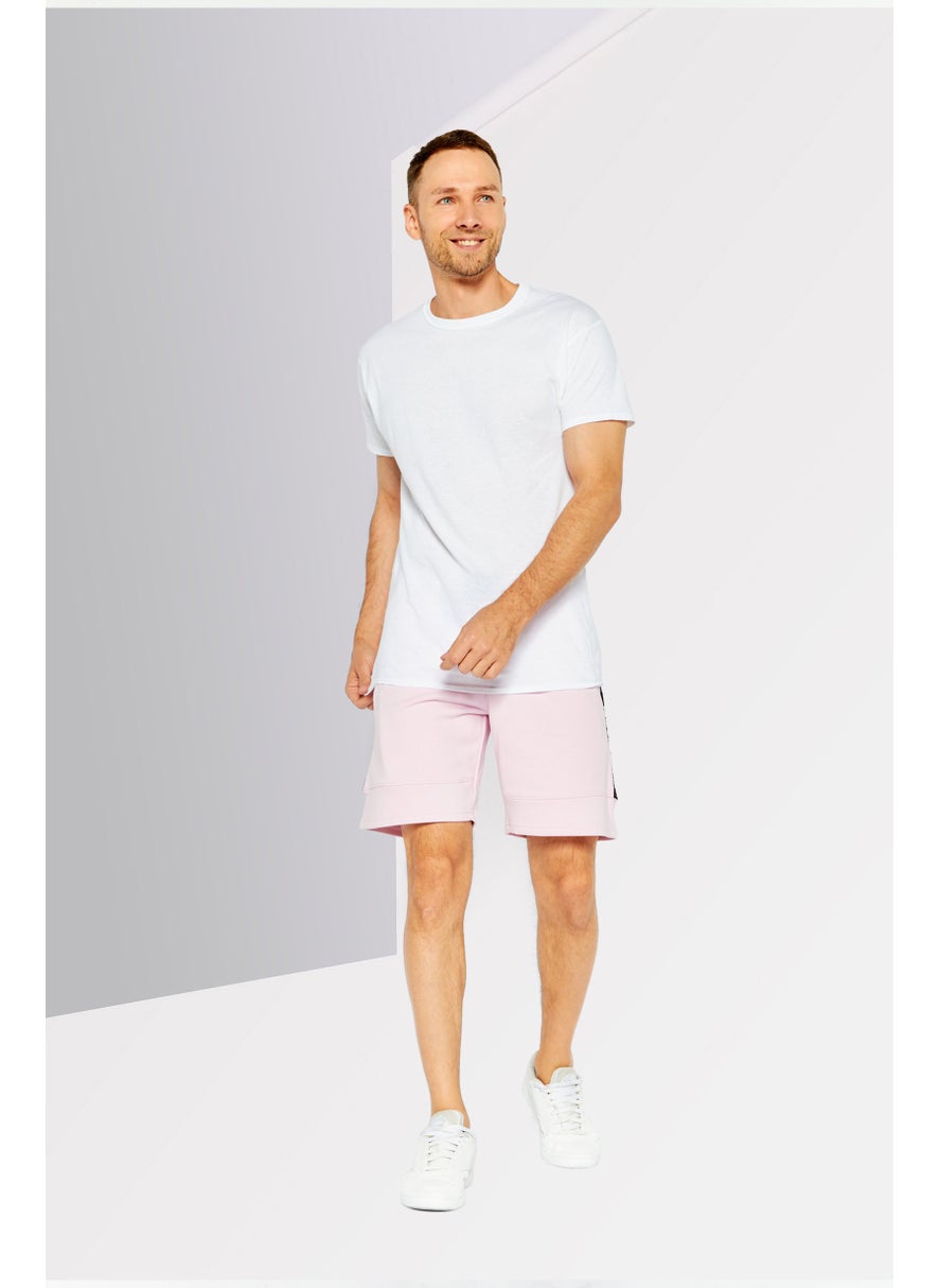 DKNY Sport Men Sportswear Fit Training Shorts, Pink  - Image 2
