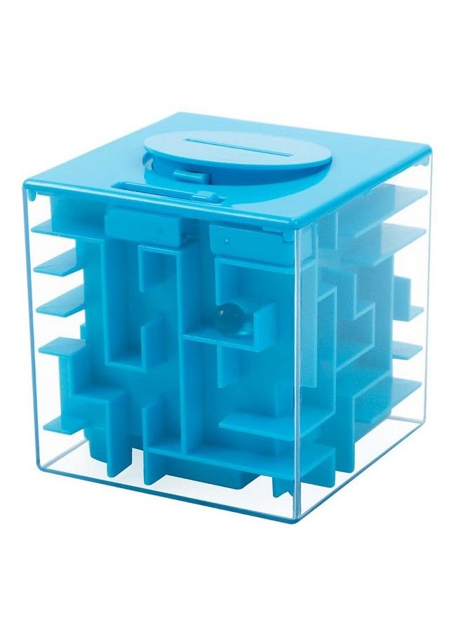 ThinkMax Money Maze Puzzle Box For Kids And Adults, Perfect Money Holder Maze Puzzle Gift Box (Blue)  - Image 2