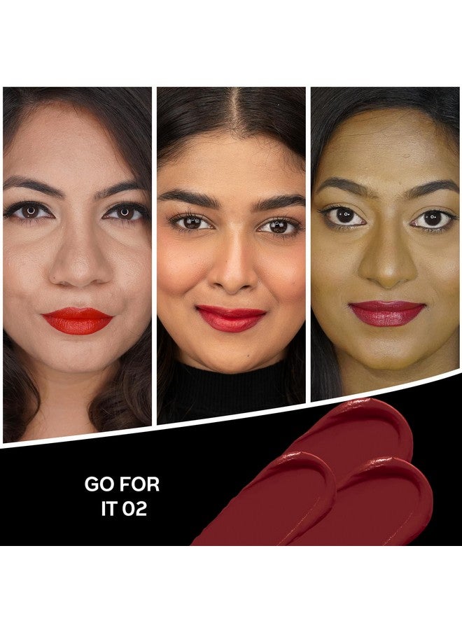 فاسيسكانادا أحمر شفاه كريمي غير لامع من فيس سكانادا - انطلقي، ٤.٢ غرام | يدوم طويلاً | لمسة نهائية كريمية غير لامعة | لون مكثف | ترطيب وتغذية فائقين | تطبيق سلس بلمسة واحدة - Image 2