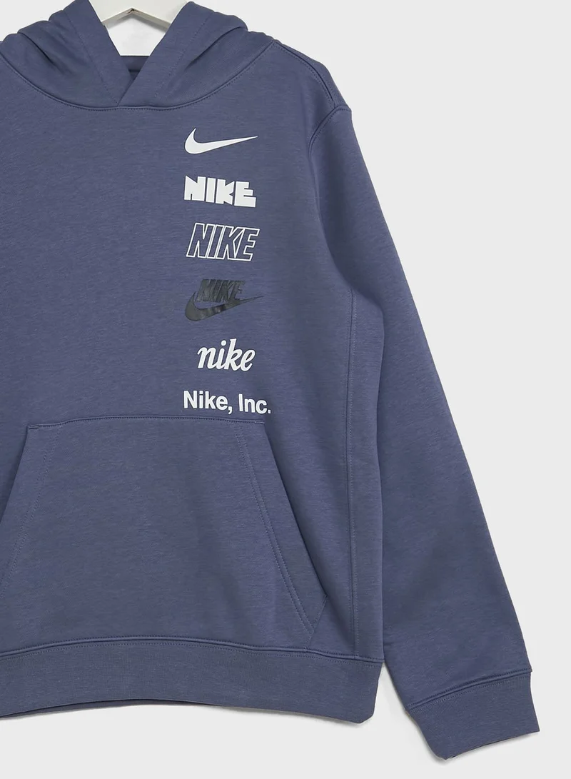 Nike Youth Nsw Logo Hoodie