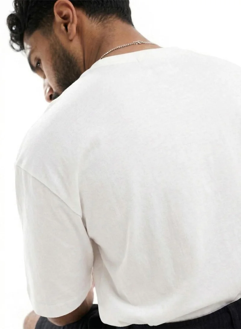 JACK & JONES  Logo Crew Neck T-Shirt for Men | Best Price UAE