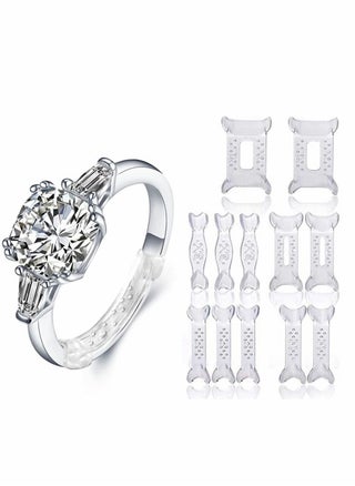 Ring Size Adjuster, Invisible Ring Size Adjuster for Loose Rings with 6 Sizes, Ring Adjuster Fit Any Rings Guard Spacer, Ring Size Reducer Spacer Ring Guard With Wiping Cloth, 12 Pcs - pzsku/ZAF6AC2EBAD99A13836DCZ/45/_/1701699608/25c0da3b-89da-48f2-a097-8fb5b4ed18ca