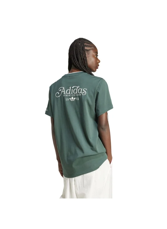 Adidas adidas GRAPHIC TEE Green Originals Women T-SHIRTS