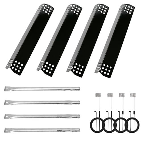 Grimate Replacement Parts for Nexgrill 720-0925P 720-0925 - 720-0896 720-0896B 720-0896E, Grill Burner and Flavor Bars, Ignitors Kit for Nexgrill 4 Burner, 4 Packs - Image 1