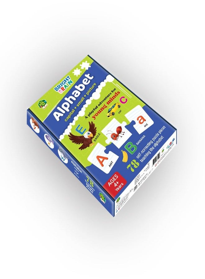 The Book Tree Capital and Small Letter Alphabet Puzzle - 78 Piece Jigsaw Puzzle for Preschoolers, Educational Toy for Learning ABCs and Letters, Gifts for Kids Ages 3 to 6 by Majestic Book Club - Image 5