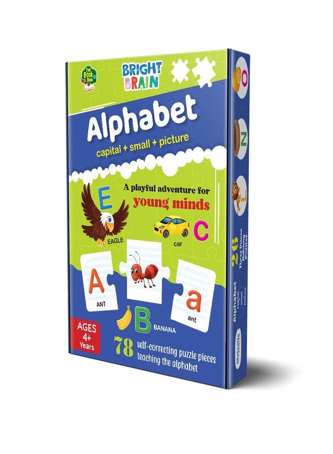 The Book Tree Capital and Small Letter Alphabet Puzzle - 78 Piece Jigsaw Puzzle for Preschoolers, Educational Toy for Learning ABCs and Letters, Gifts for Kids Ages 3 to 6 by Majestic Book Club - Image 4