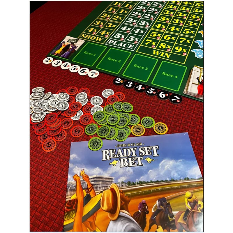 AEG Ready Set Bet | Head Off to The Races | Betting & Bluffing | Real-Time Dice Rolling Party Game | Simultaneous Play | 2-6 Players | Ages 10+ - Image 2