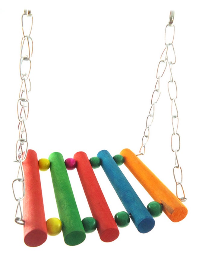 Parrot Bird Stand Multicolour 11.8 x 10centimeter