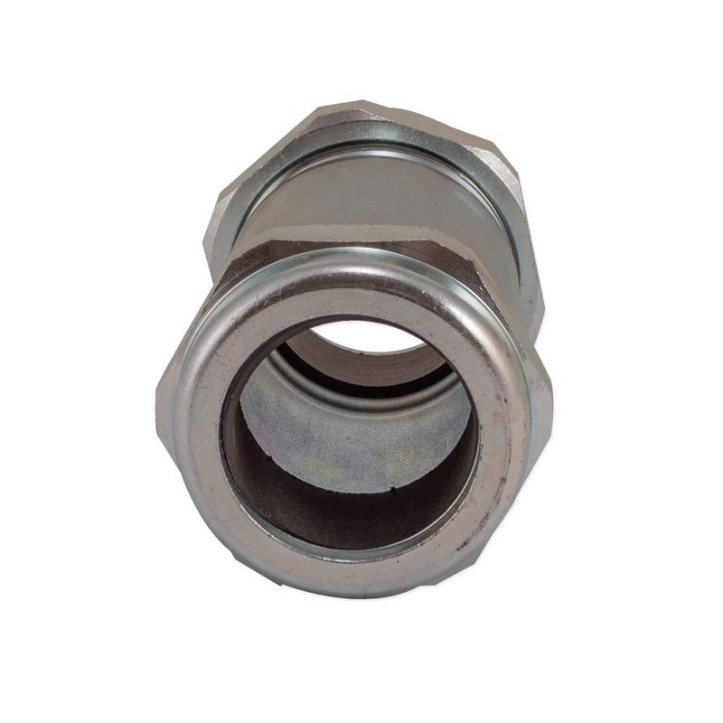 Eastman 5 Inch Long Pattern Compression Coupling, 1-1/2 Inch IPS, Galvanized Steel, EZ-20570 - Image 3
