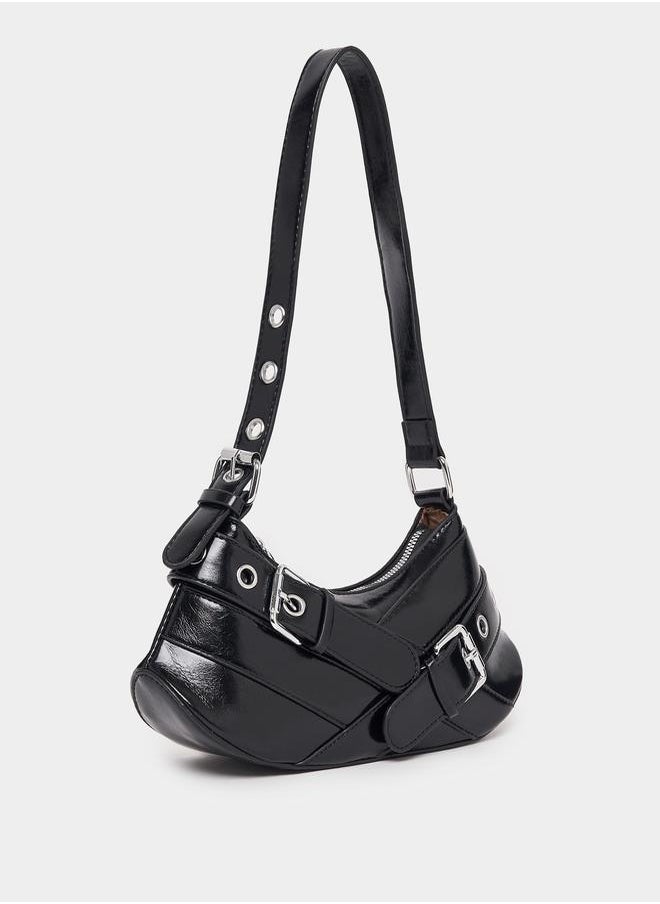 Styli - Belted Shoulder Bag with Adjustable Strap - Image 1