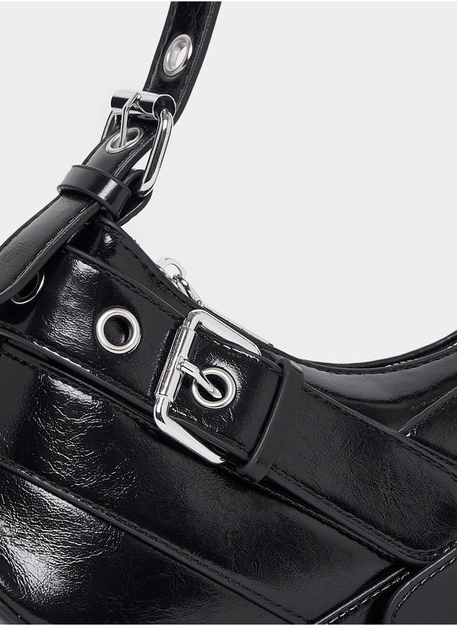 Styli - Belted Shoulder Bag with Adjustable Strap - Image 1