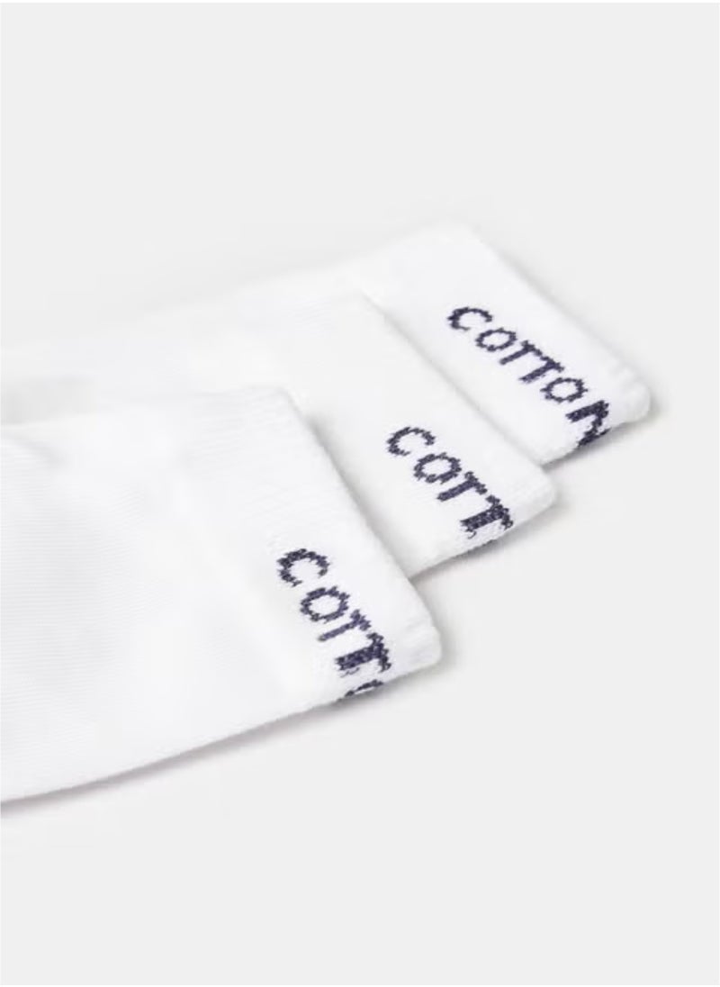 COTTONIL Pack of 3 Cotton Half Towel Sport Socks for Men  - Image 4