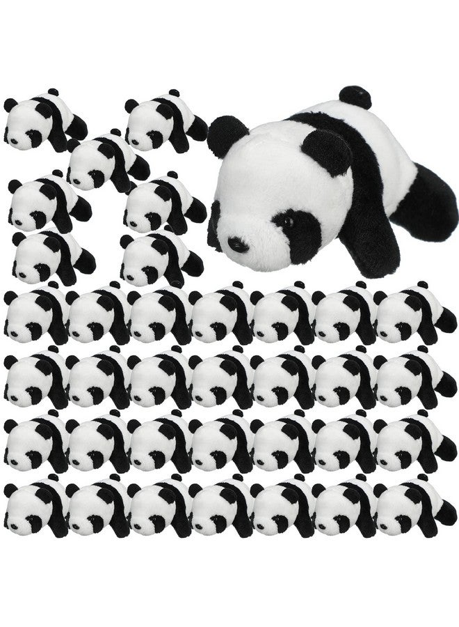Sotiff 36 Pcs Panda Stuffed Animal Panda Plush Toy 4 Inch Mini Stuffed Animals Small Soft Gifts, Jungle Safari Party Favors, Classroom Prizes, Stocking Stuffers for Boys Girls - Image 1