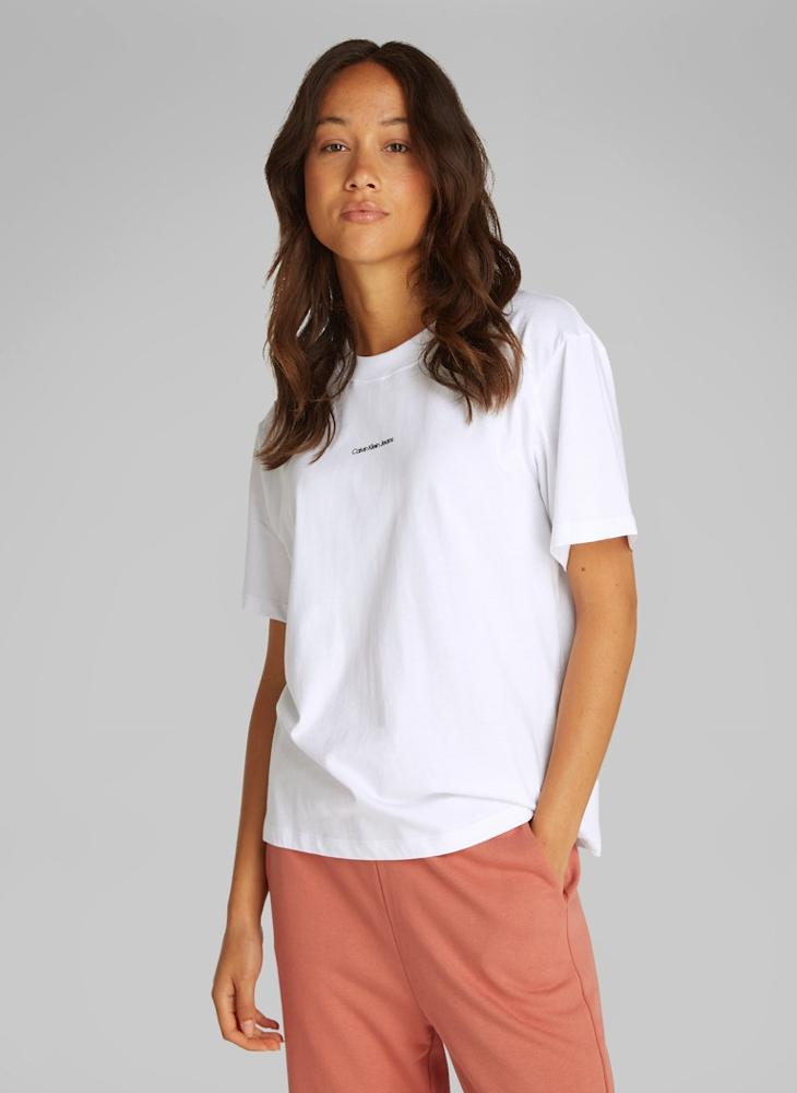 Calvin Klein Jeans Logo Crew Neck T-Shirt  - Image 1