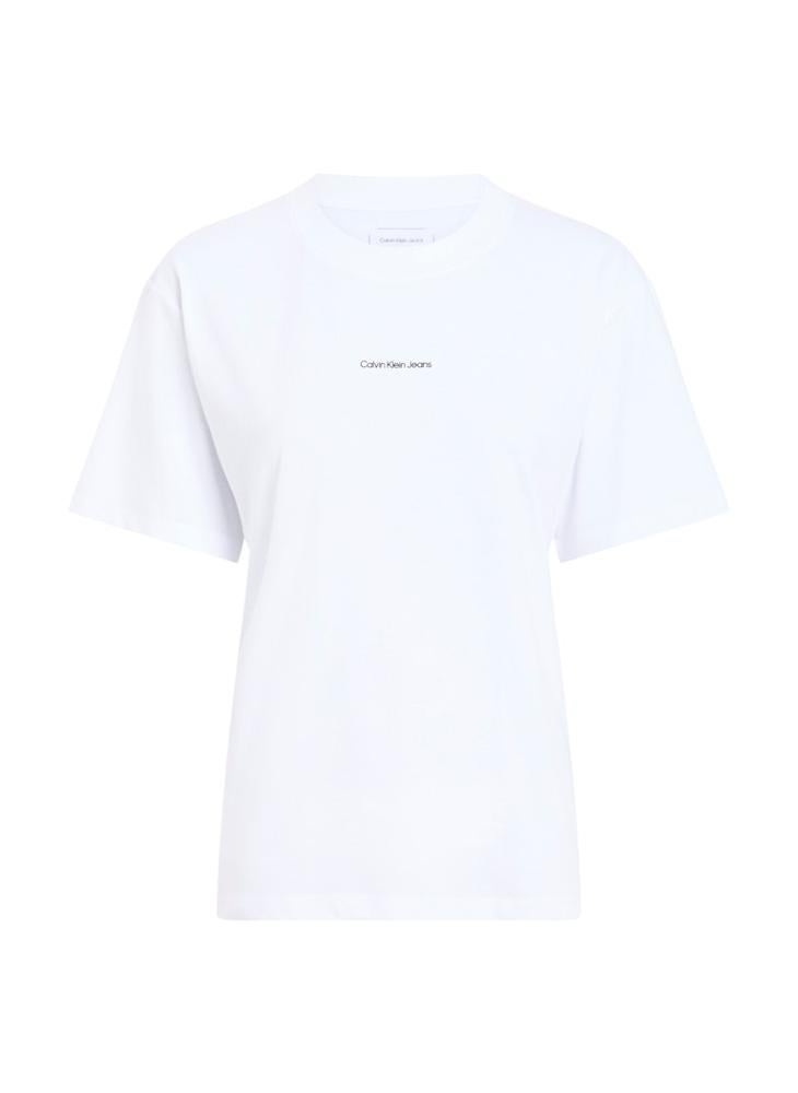 Calvin Klein Jeans Logo Crew Neck T-Shirt  - Image 5