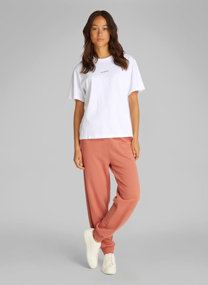 Calvin Klein Jeans Logo Crew Neck T-Shirt  - Image 4