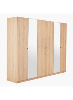 Charleston 6-Door Wardrobe with Mirror 59.6 x 216 x 271.6 cm - pzsku/ZAF6BB5D86C29FFA24B48Z/45/_/1731329876/086f1156-40f6-400c-8edd-53c48ca0d9b5