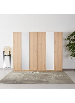 Charleston 6-Door Wardrobe with Mirror 59.6 x 216 x 271.6 cm - pzsku/ZAF6BB5D86C29FFA24B48Z/45/_/1731329899/2109f205-cf95-4dea-a76f-3955b9c017a4