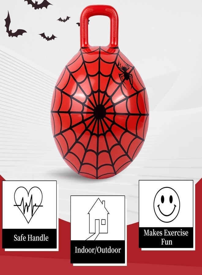 CZBRO 3 PCS Spider Hopper Ball, 15-Inch Bouncy Balls for Kids, Games & Parties, Inflatable Jumping Toys for Boy Toys & Girls Toys - Image 3