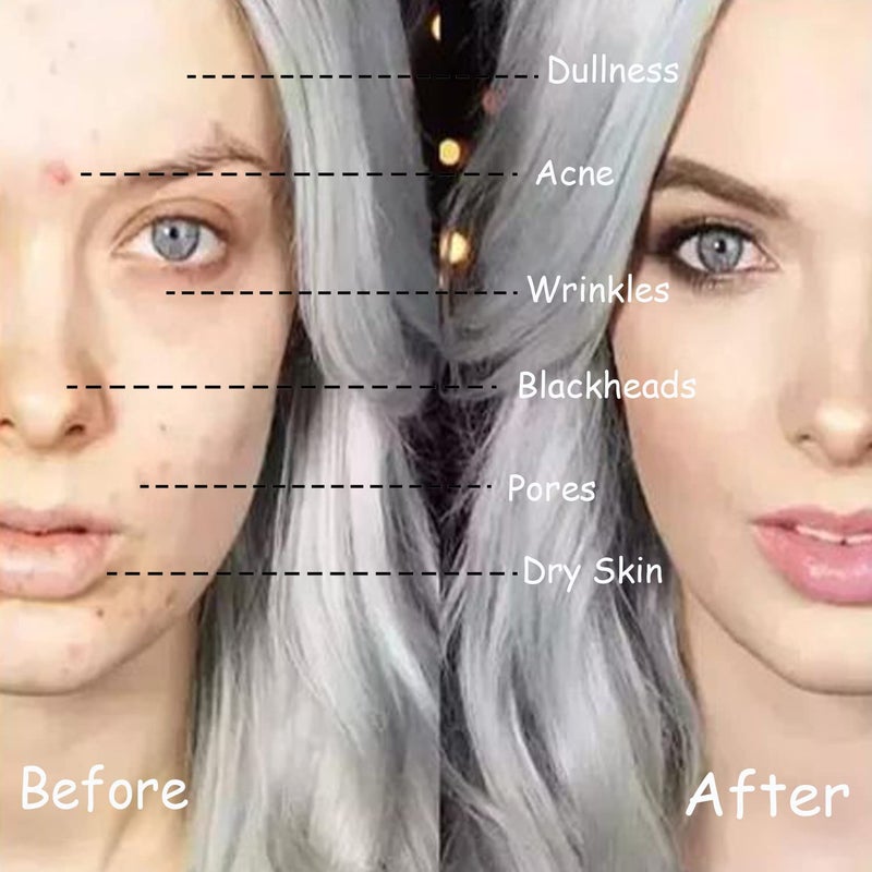 Omaky PHOERA Foundation Full Coverage Concealer Matte Oil Control Long Lasting Moisturizing Base Liquid Cover Cream Colour Changing Foundation for Women & Girls - Image 2