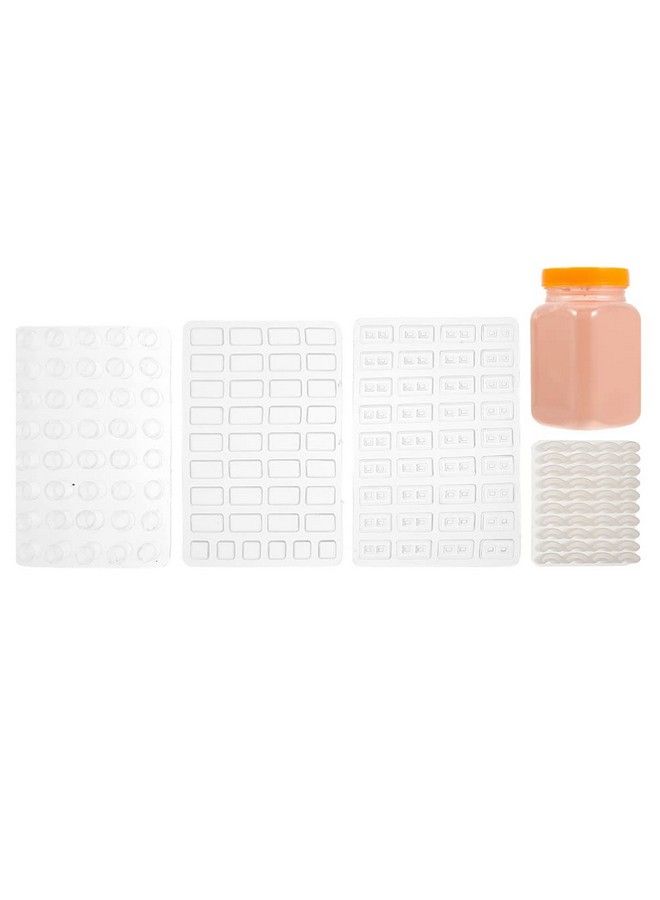 EXCEART 1 Set Of Miniature Brick Silicone Mold 1: 12 Scale Brick Making Tool Kit Tiny Red Bricks Crafts Kit For Dollhouse Mini Garden Sand Table Landscape Building Accessories - Image 1