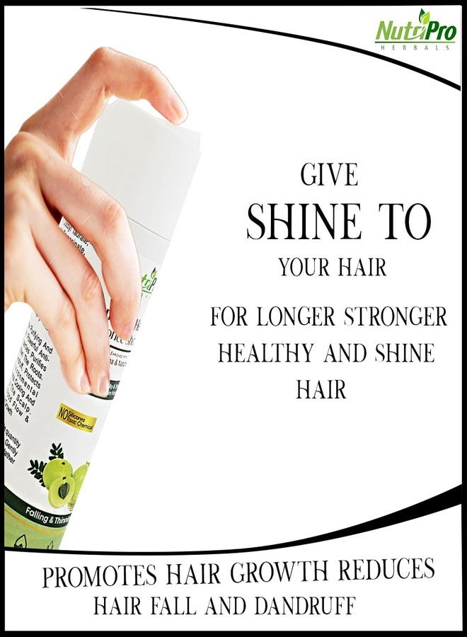 NutriPro Amla & Heena Liquorice Shampoo, 300ml, Enriched With Amla & Heena, Anti Dandruff, Silky & Shiny Hair, For Falling & Thinning Hair, No Silicones Toxic Chemical, Paraben & Cruelty Free - Image 2