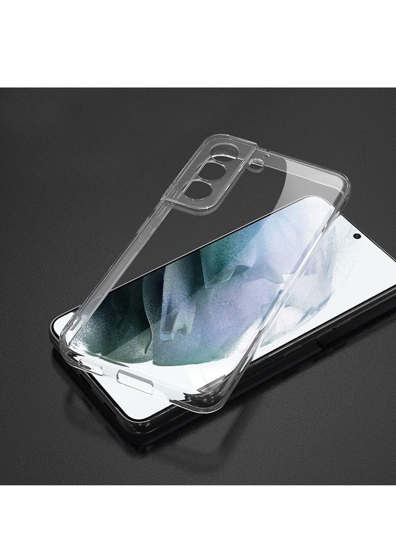 LEDIN Case for Samsung Galaxy S22 Plus Case Cover Clear With Camera Protection, Anti-Yellowing Back Cover For Samsung Galaxy S22 Plus 5G (6.6) Transparent - Image 4