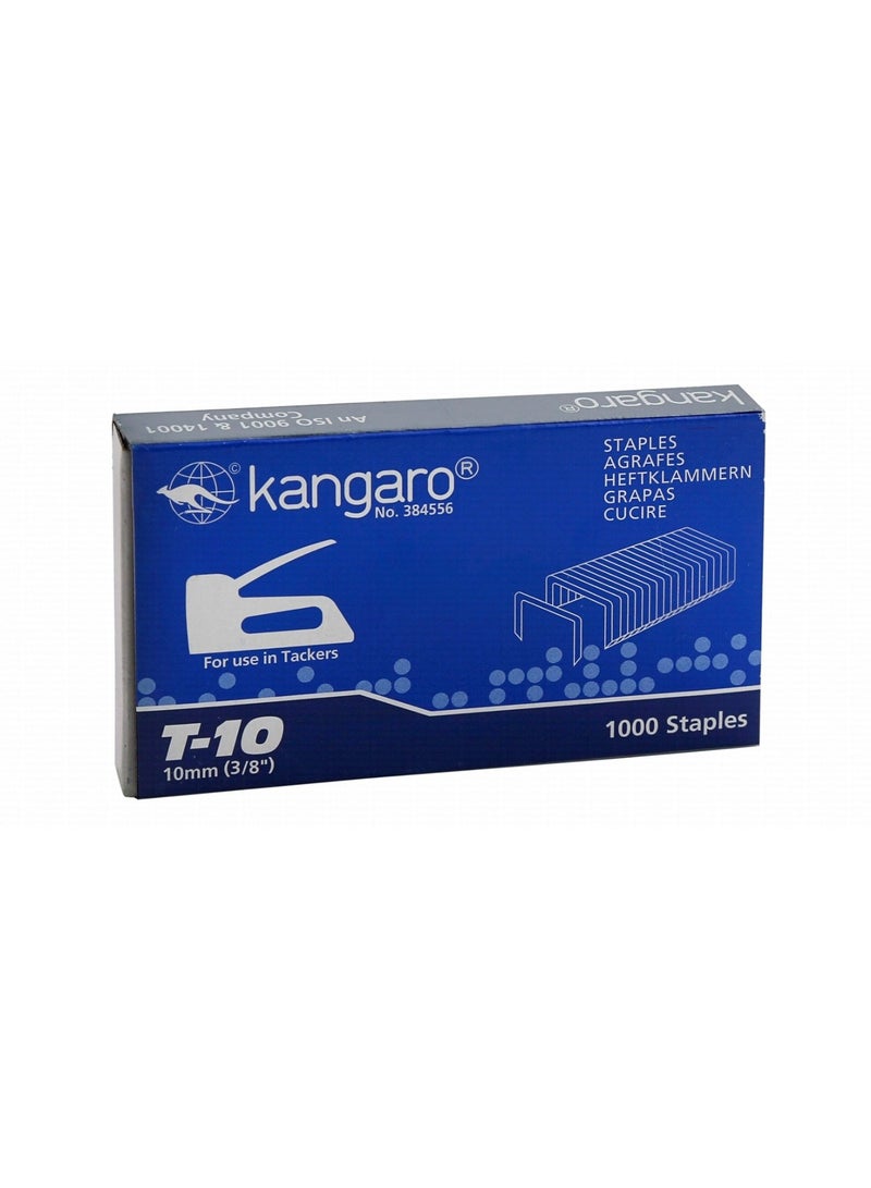 Kangaro دبابيس تاكر T-10 بحجم 0 مم عدد 1000 قطعة - Image 1
