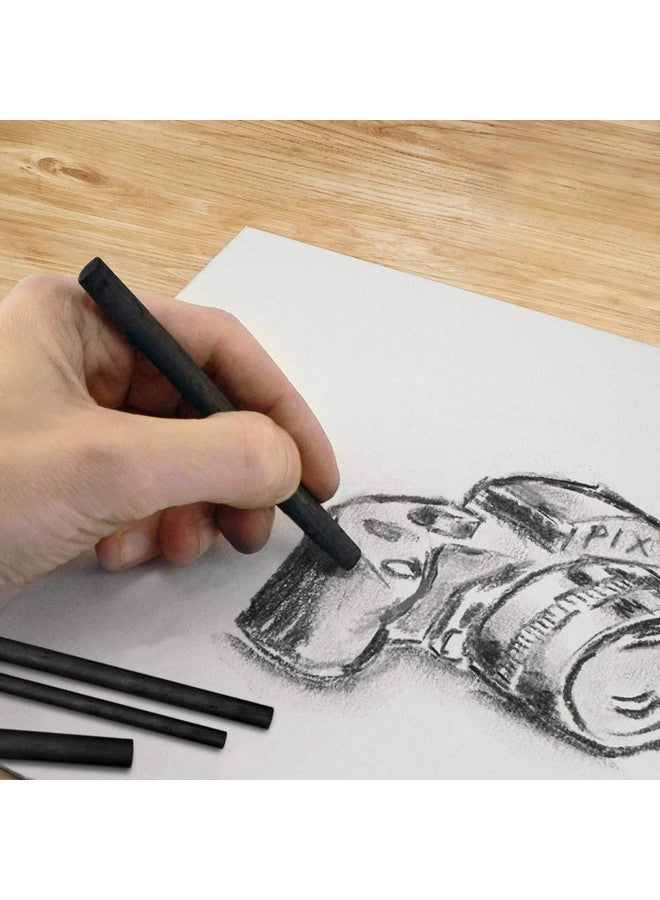 MYLIFEUNIT Willow Charcoal Sticks 4 Pack Vine Charcoal Pencils For Artists Drawing (48 Pcs) - Image 5