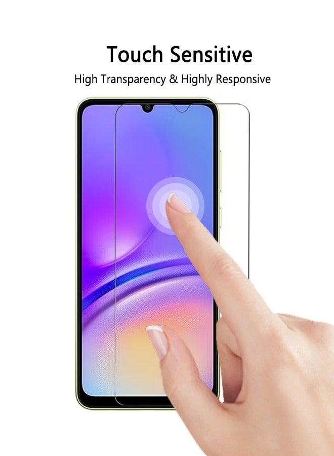 X-level 2 Pack Tempered Glass Screen Protector for Samsung Galaxy A05 4G with Comfortable Touch Feeling, Easy Clean Install, Transparent Anti-scratch Anti-drop Anti-fingerprint Phone Display Cover Accessory - Image 5