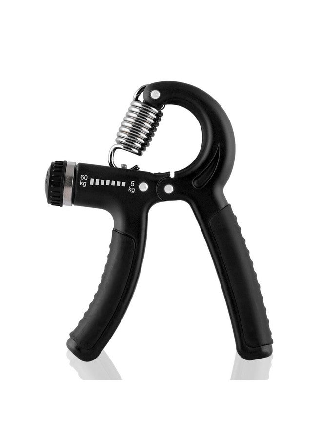 كونيكس أداة تقوية قبضة اليد القابلة للتعديل من Konex للرجال والنساء | معدات تمارين اليد للتمرينات المنزلية والصالة الرياضية (بدون عداد، أسود) - Image 1