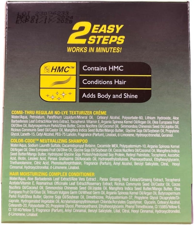 Unilever Pro-Line Comb Thru Texturizing Relaxer Regular Kit for Sensitive Scalps - Image 2