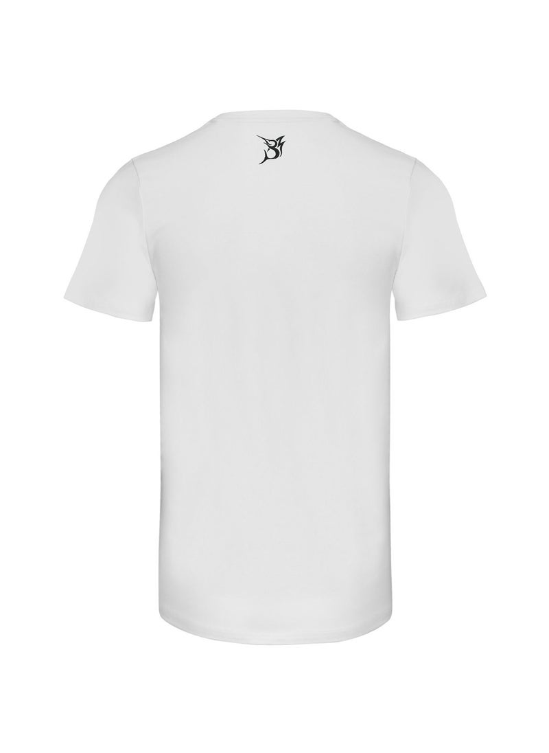 BOB MARLIN Marlin Premium Tshirt One Love For Fishing Vintage White  - Image 2