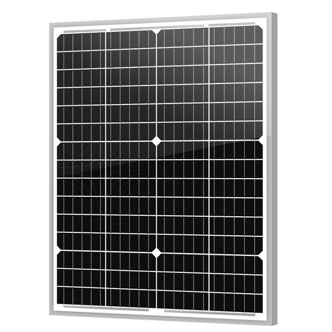 Newpowa 35W 24V HighEfficiency Monocrystalline Solar Panel Designed for Off Grid Systems Charges 24V Batteries of RV Boat Camper Trailer Gate Opener