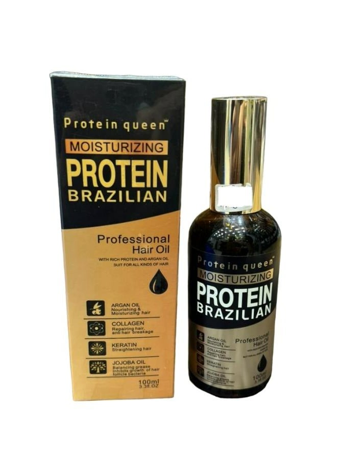 Protein queen Protein Brazilian Hair Oil 100 ML - Image 1