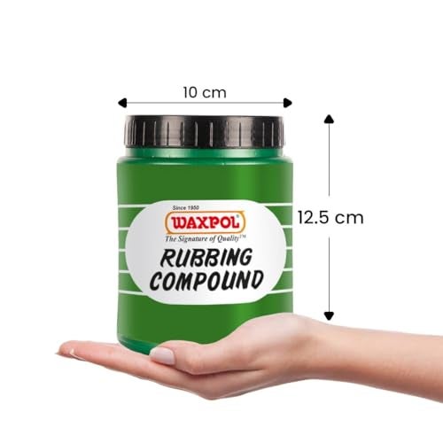 Waxpol Rubbing Compound Green 1Kg For Deep Scratches, Sandpaper Marks, Swirls & Hologram - Image 4