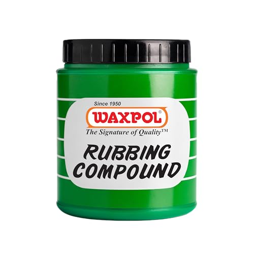 Waxpol Rubbing Compound Green 1Kg For Deep Scratches, Sandpaper Marks, Swirls & Hologram - Image 1