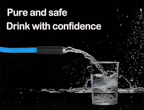 Atlantic RV Drinking Water Safe Hose 1ft Short Garden Hose Extension Lead BPA PhthalateFree and PVCFree - Image 3