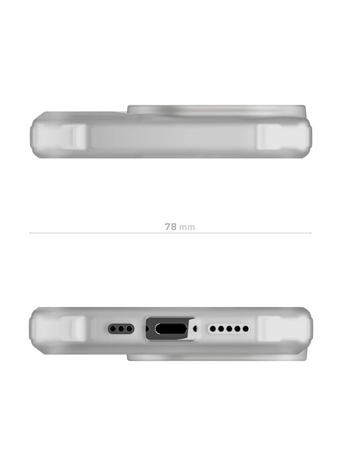 GHOSTEK غطاء شفاف لجهاز آيفون 16 برو - متوافق مع ملحقات ماغسيف، سيليكون مضاد للصدمات، غطاء هاتف بسيط (6.3 بوصة، شفاف غير لامع) - Image 5