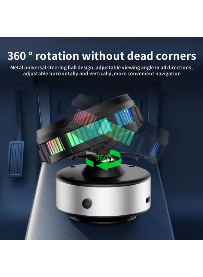 Car Charger with Cooling,Car Phone Holder with Charger and Cooling function,Wireless Car Phone holder with Charging,Vacuum Adsorption Phone Mount,Cooling Fan for mobile,360 Degree Rotation,Mobile Phone and Laptop Holders with Cooling  - Image 5