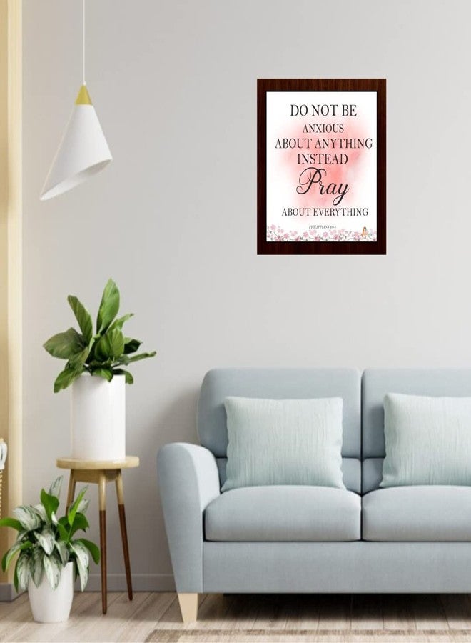 Printality Bible Verse Wall Photo Frame (8 x 8 inches) - Hanging Small Frame for Christians, Thank Giving Scriptures - FRMSIND-012 - Image 4