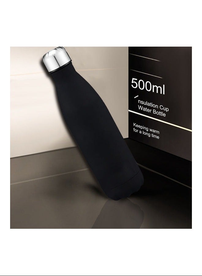 Water Bottle Stainless Steel 500ml Vacuum Insulated Cup Insulated Water Bottle Rubber Paint Keeps Cold Hot for Long Time  - Image 5