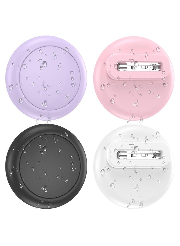 4 Pack Compatible with Apple AirTag Waterproof Holder for Kids, Air Tag Tracker Device Air Tagholder for Kids,Children,Clothing,Backpack - Image 1