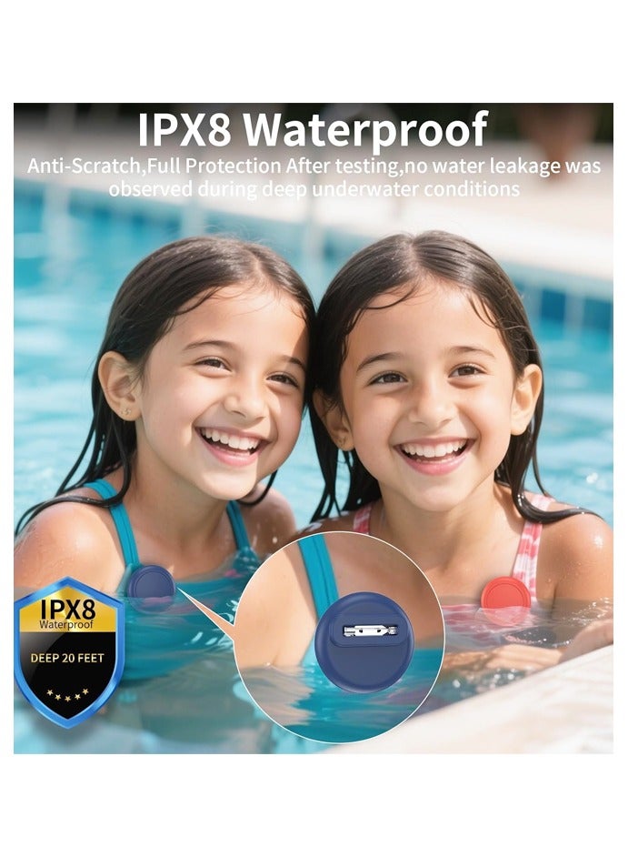 4 Pack Compatible with Apple AirTag Waterproof Holder for Kids, Air Tag Tracker Device Air Tagholder for Kids,Children,Clothing,Backpack - Image 4