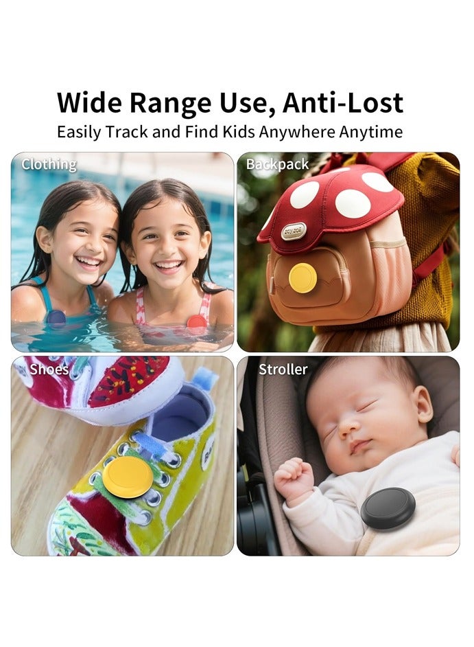 4 Pack Compatible with Apple AirTag Waterproof Holder for Kids, Air Tag Tracker Device Air Tagholder for Kids,Children,Clothing,Backpack - Image 5