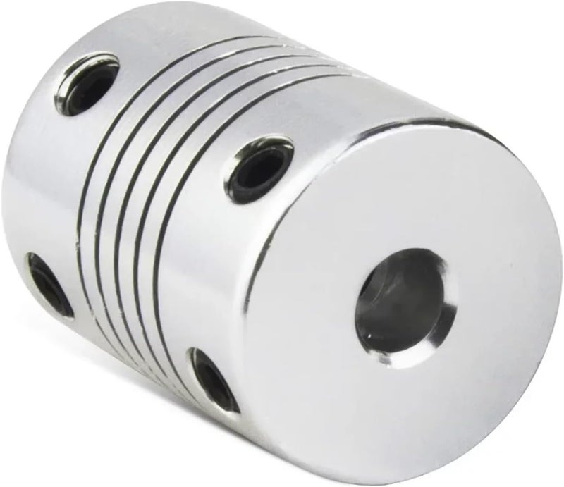 Flexible Coupling D19XL25 Aluminum 4mm 5mm 6mm 8mm 10mm for Stepper Motor Coupler Shaft Couplings 3D Printer(6mm-8mm) - Image 3